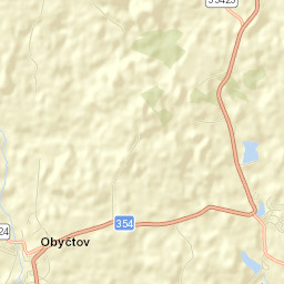 Okres Žďár nad Sázavou Street Map