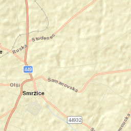 Smržice Street Map