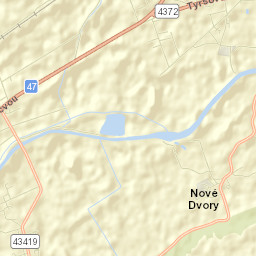 Okres Přerov Street Map