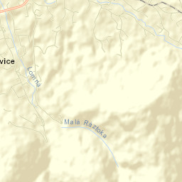 Trojanovice Street Map