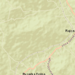 Rajcza Street Map