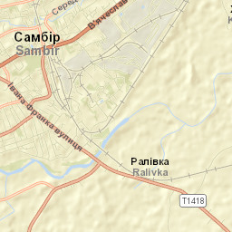 Ralivka Street Map