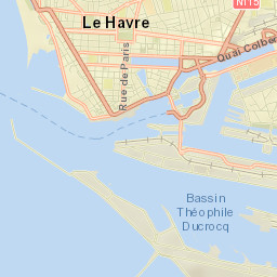 Le Havre Street Map