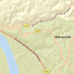 Hénouville Street Map