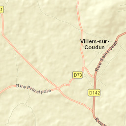 Villers-sur-Coudun Street Map
