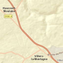 Villers-la-Montagne Street Map