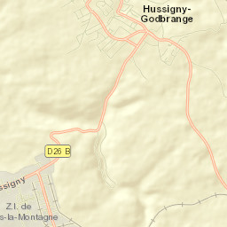 Hussigny-Godbrange Street Map
