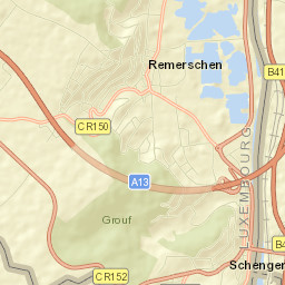 Schengen Street Map