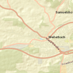 Weilerbach Street Map