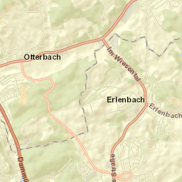 Otterbach Street Map