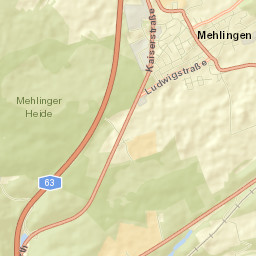 Mehlingen Street Map