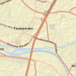 Ilvesheim Street Map