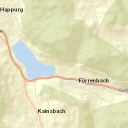Happurg Street Map