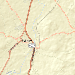 Švihov Street Map