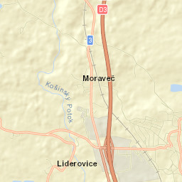 Chotoviny Street Map