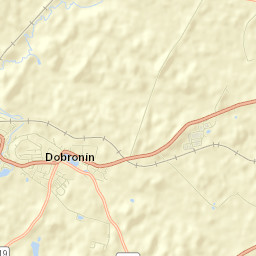 Dobronín Street Map