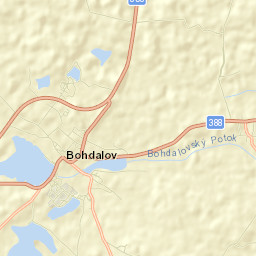 Bohdalov Street Map