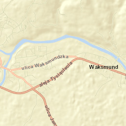 Powiat nowotarski Street Map