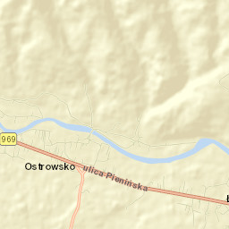 Ostrowsko Street Map