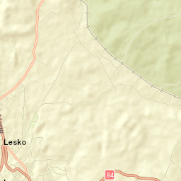 Lesko Street Map