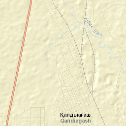 Kandyagash Street Map