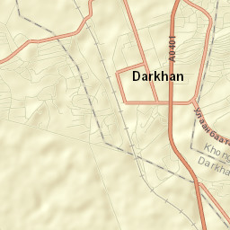 Darhan Street Map