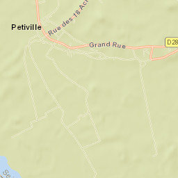 Petiville Street Map