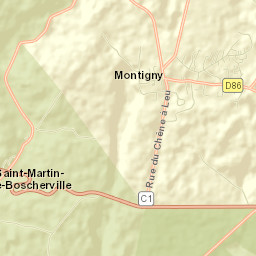 Montigny Street Map