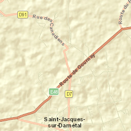 Saint-Jacques-sur-Darnétal Street Map