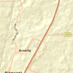Avrechy Street Map