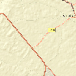 Coudun Street Map
