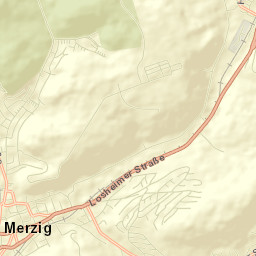 Merzig Street Map