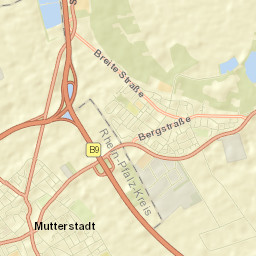 Mutterstadt Street Map