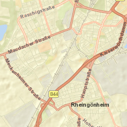 Gartenstadt Street Map