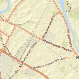 Edingen-Neckarhausen Street Map