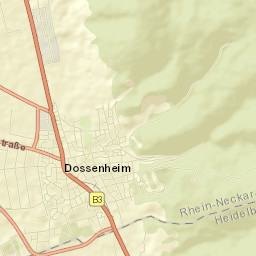 Dossenheim Street Map