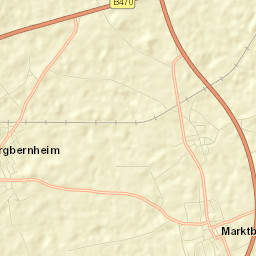 Marktbergel Street Map