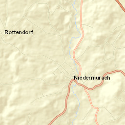 Niedermurach Street Map