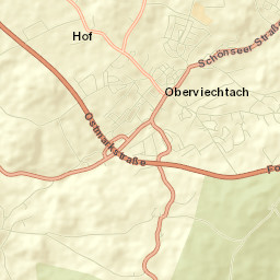 Oberviechtach Street Map
