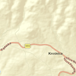 Krośnica Street Map