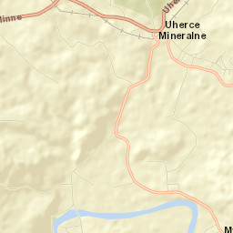 Uherce Mineralne Street Map