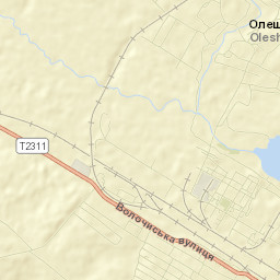 Khmel’nyts’kyy Rayon Street Map