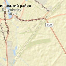Kalynivka Street Map