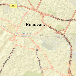 Beauvais Street Map