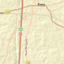 Remy Street Map