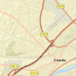 Venette Street Map