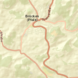Brücken Street Map