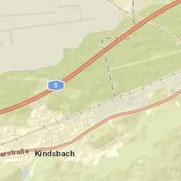 Kindsbach Street Map