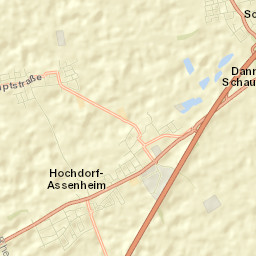 Hochdorf-Assenheim Street Map