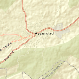 Assamstadt Street Map